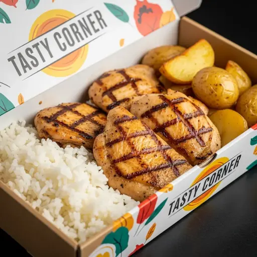 Rice & Grilled chicken